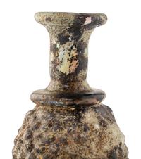 A Roman Glass Grape Flask
