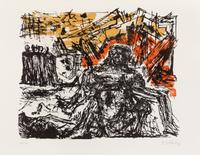 Various Artists, (American, 20th century), Flight, 1971 (the complete set of eleven lithographs and one screenprint in colors (each sig