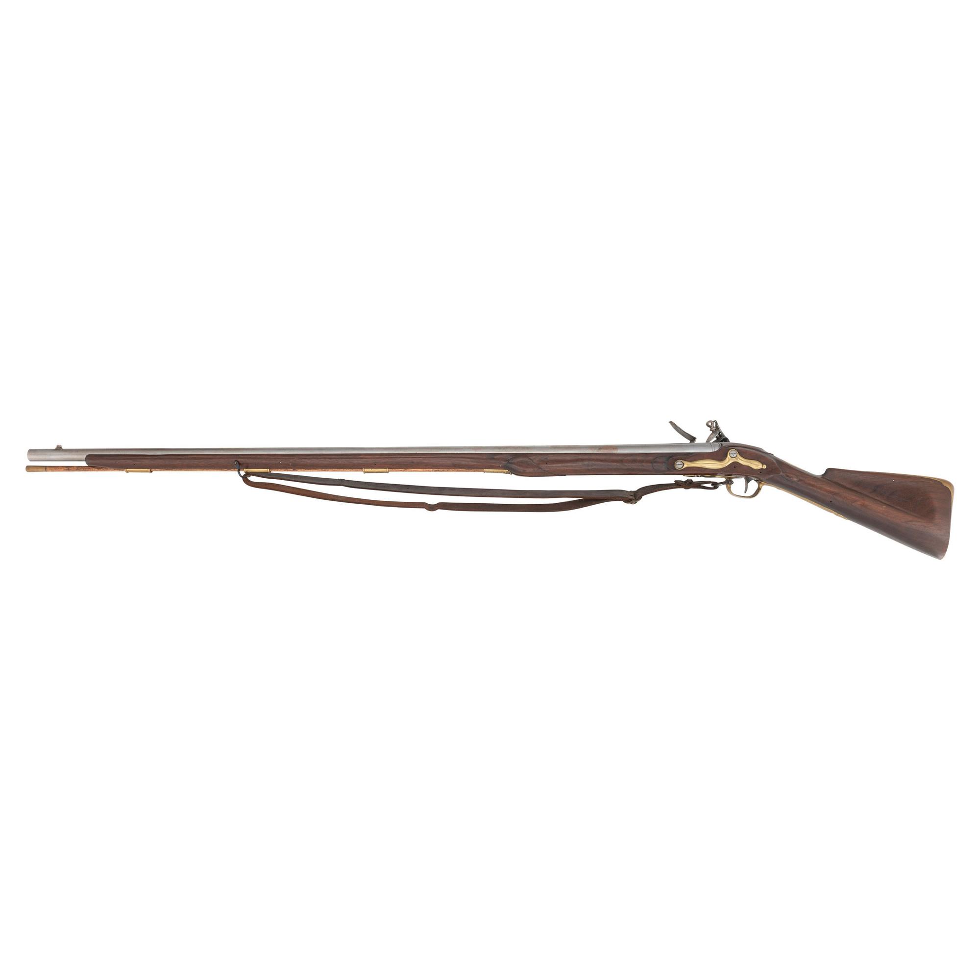 Reproduction Long Land Pattern Brown Bess with Reproduction Jordan Lock