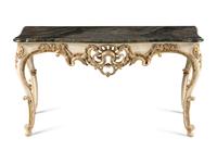 A Venetian Style Painted Console Table