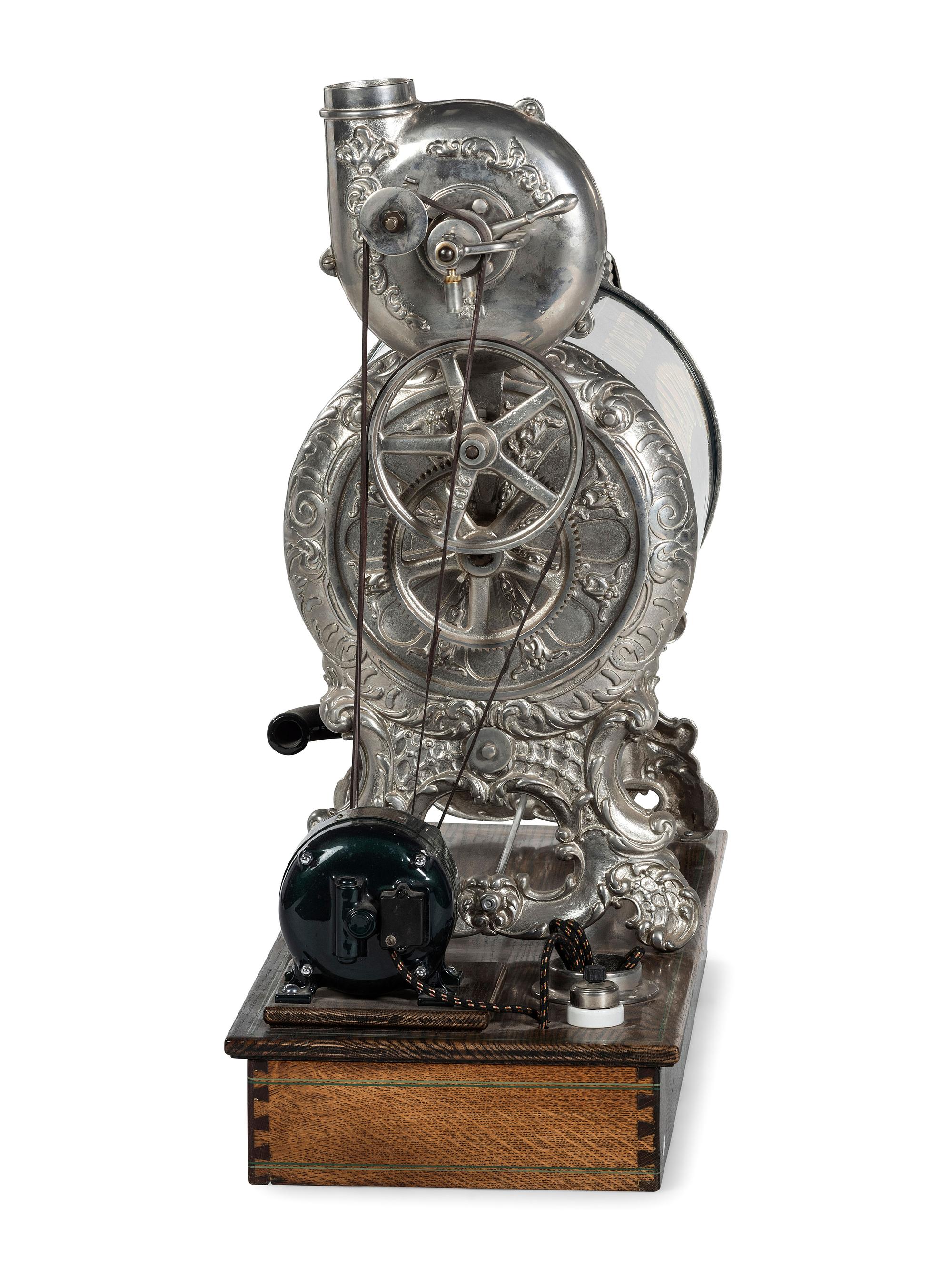 A Royal No. 1 Belt Motor Operated Peanut Roaster