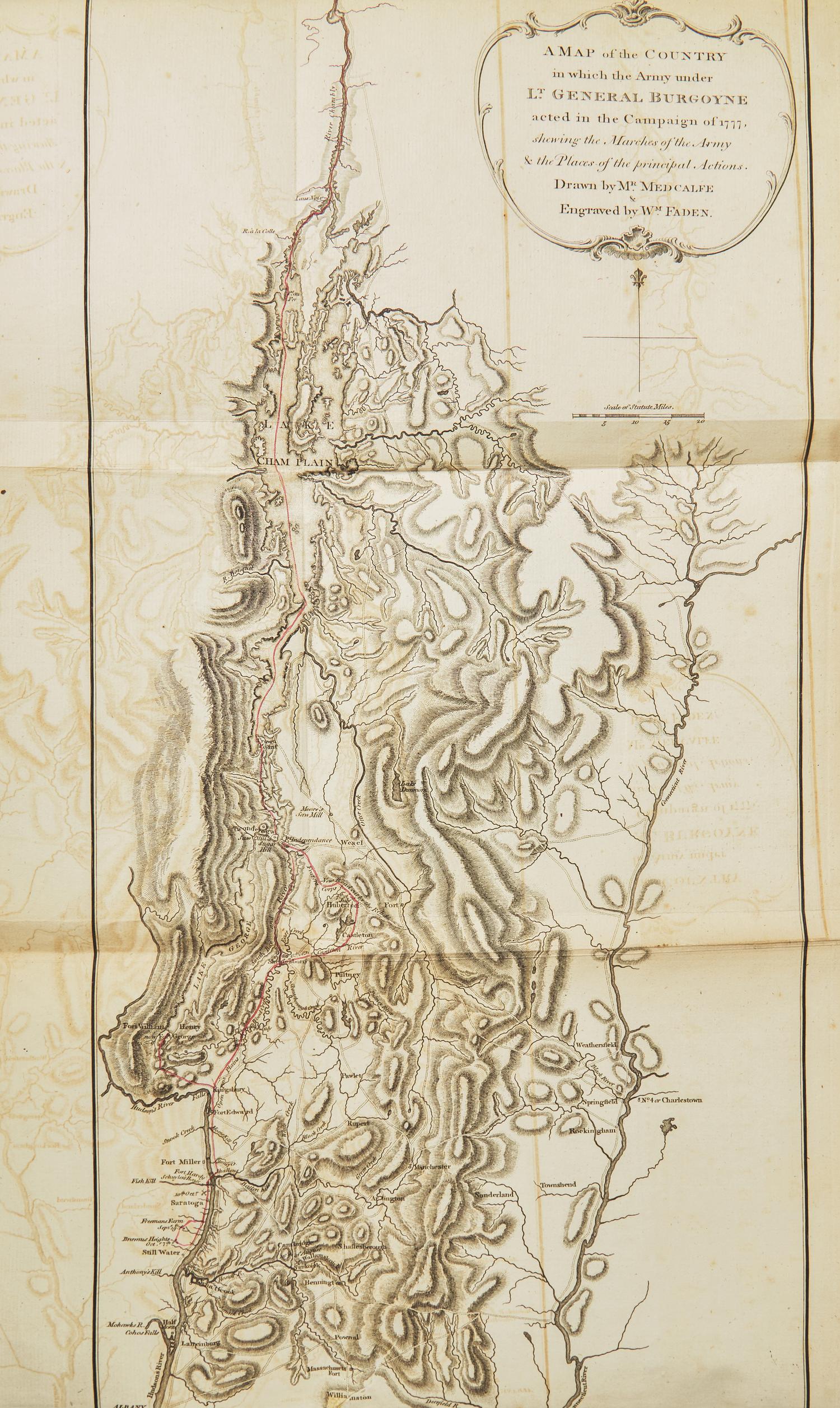 [American Revolution] Burgoyne, (John). A State of the Expedition from Canada, as Laid Before the House of Commons...