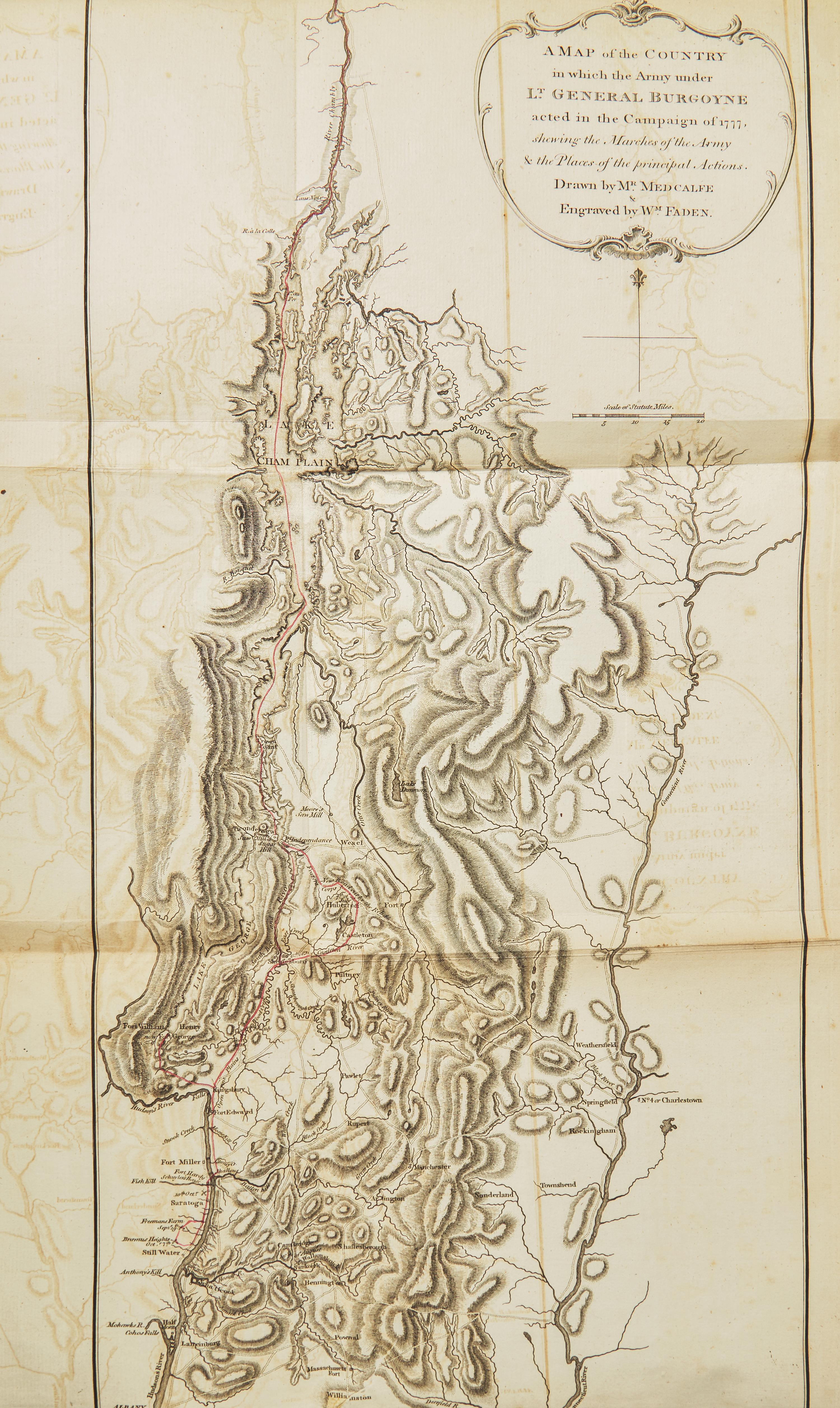 [American Revolution] Burgoyne, (John). A State of the Expedition from Canada, as Laid Before the House of Commons...