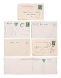 [CARLISLE INDIAN SCHOOL]. Postcards featuring school campus and notable subjects, incl. Jim Thorpe.
