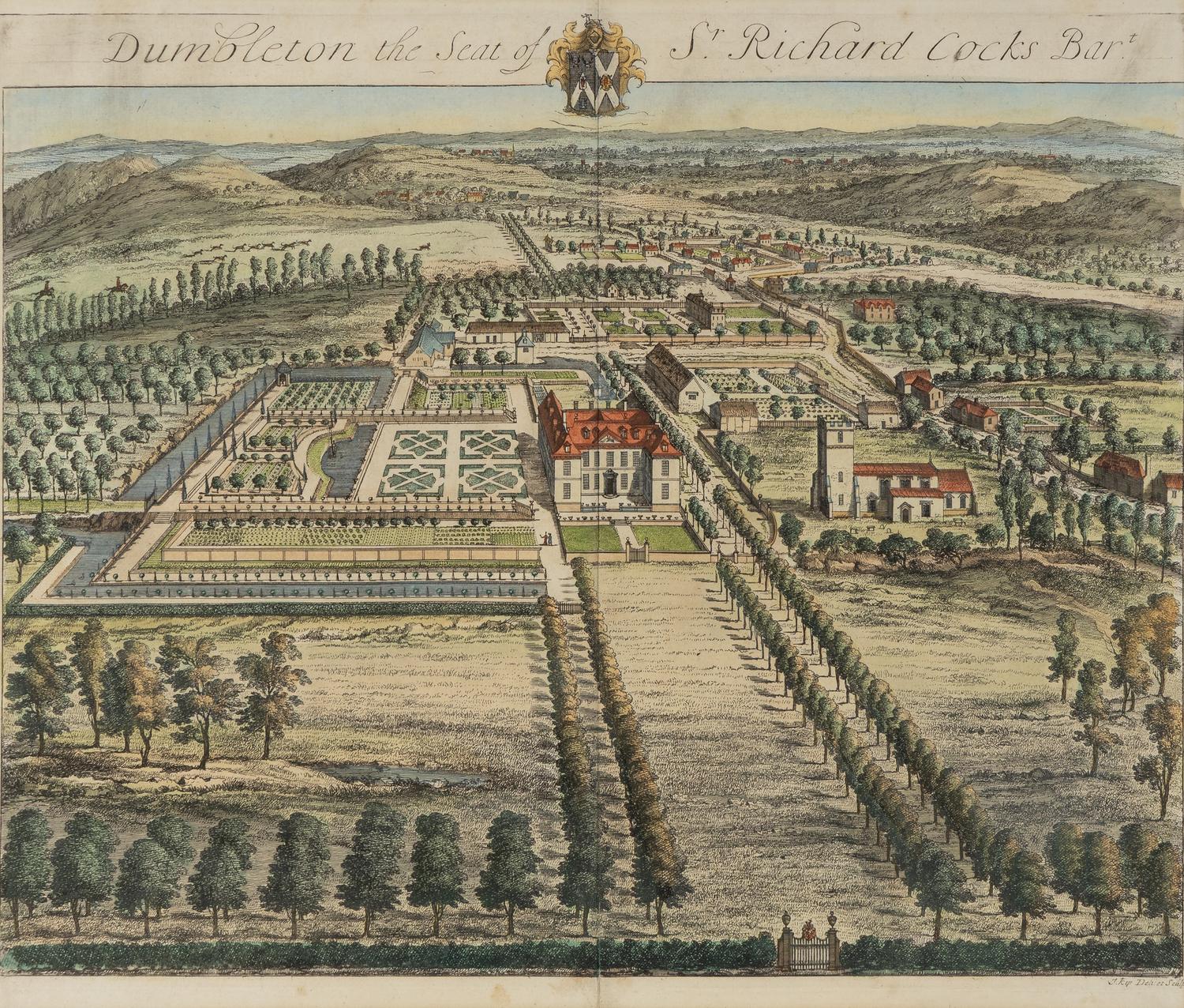 Four Views Of English Country Houses