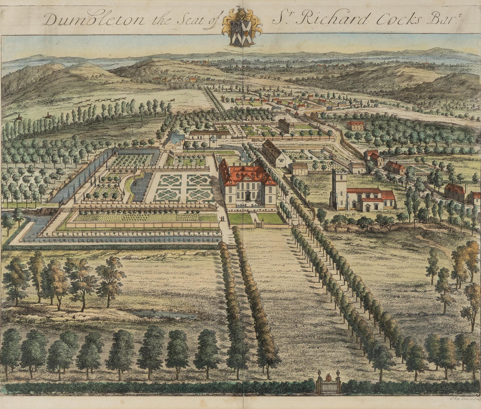 Four Views Of English Country Houses