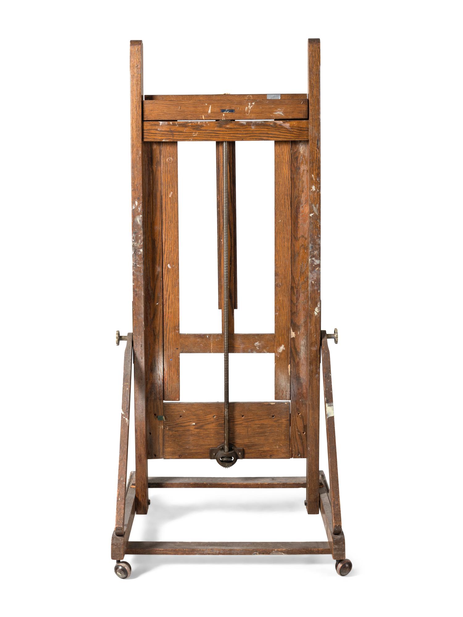 An Oak Easel