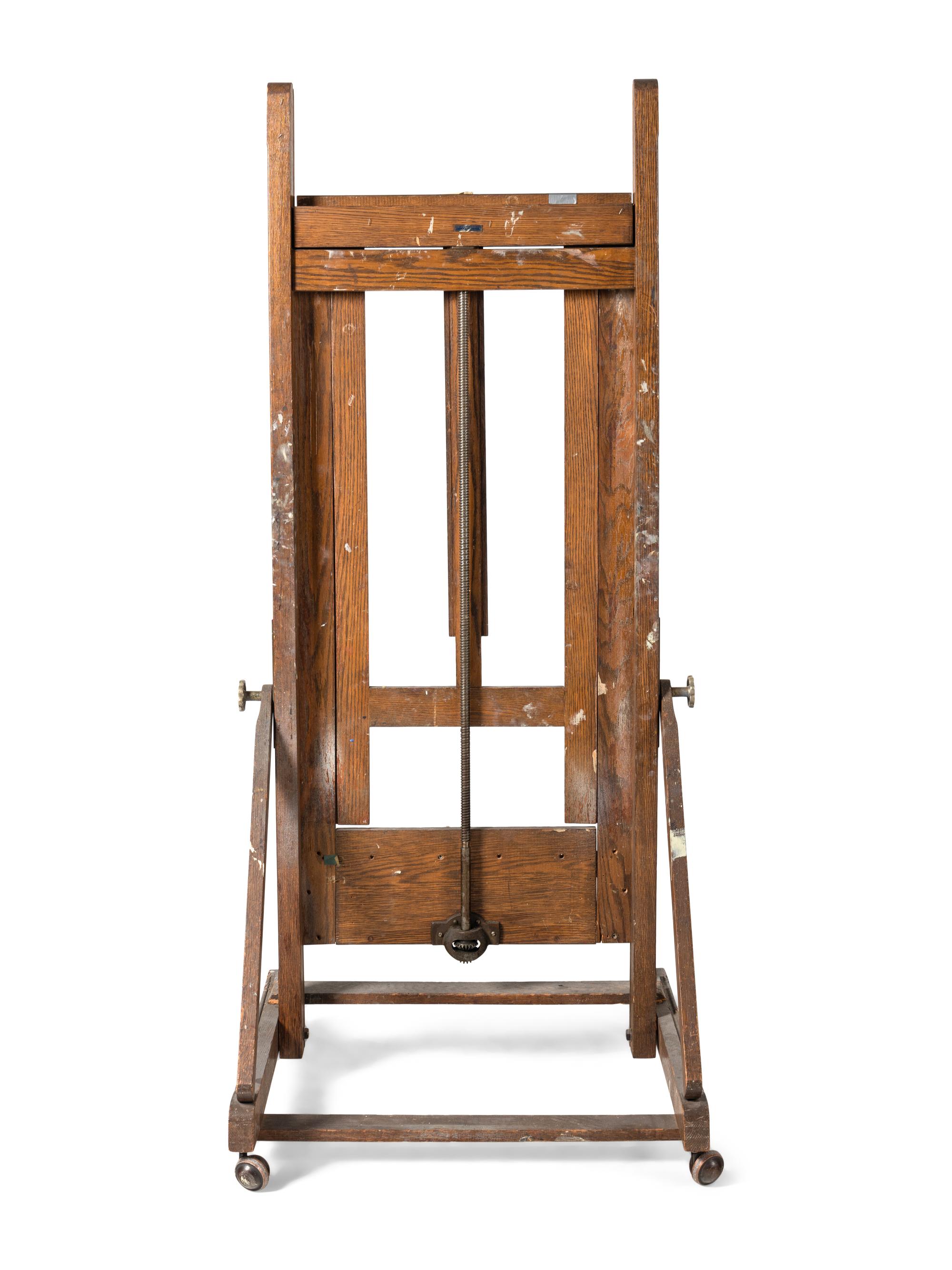 An Oak Easel