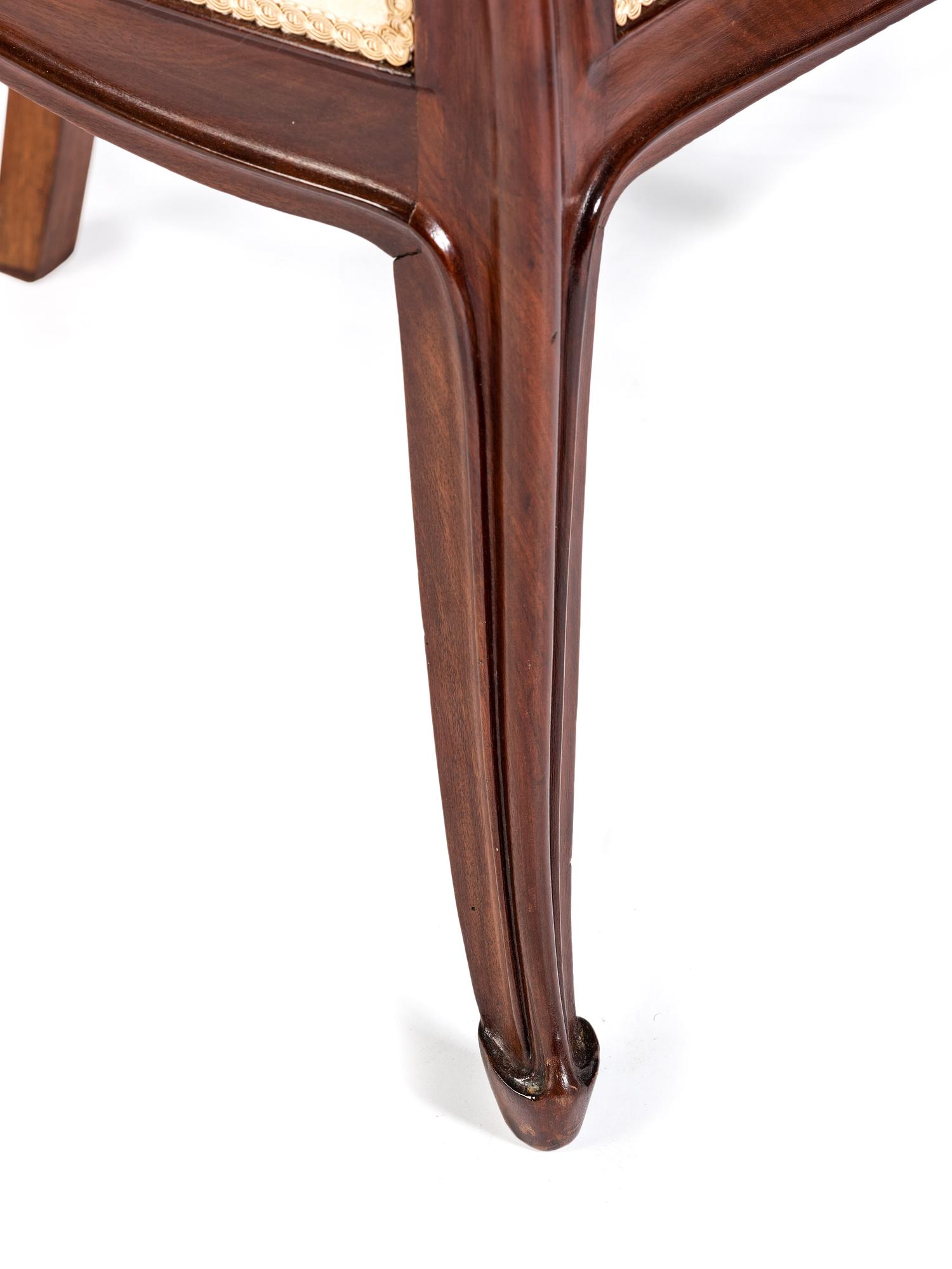 Set of Six Ombelle Chairs, circa 1900