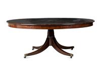 A Regency Style Mahogany Circular Dining Table