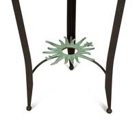 A Wrought Iron "Compass" Gueridon