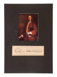 [REVOLUTIONARY WAR]. A group of documents related to Revolutionary War-era figures including signatures of Daniel Brodhead and O.H. Williams.