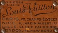 Louis Vuitton Malle-Armoire Steamer Wardrobe Trunk, Early 20th Century
