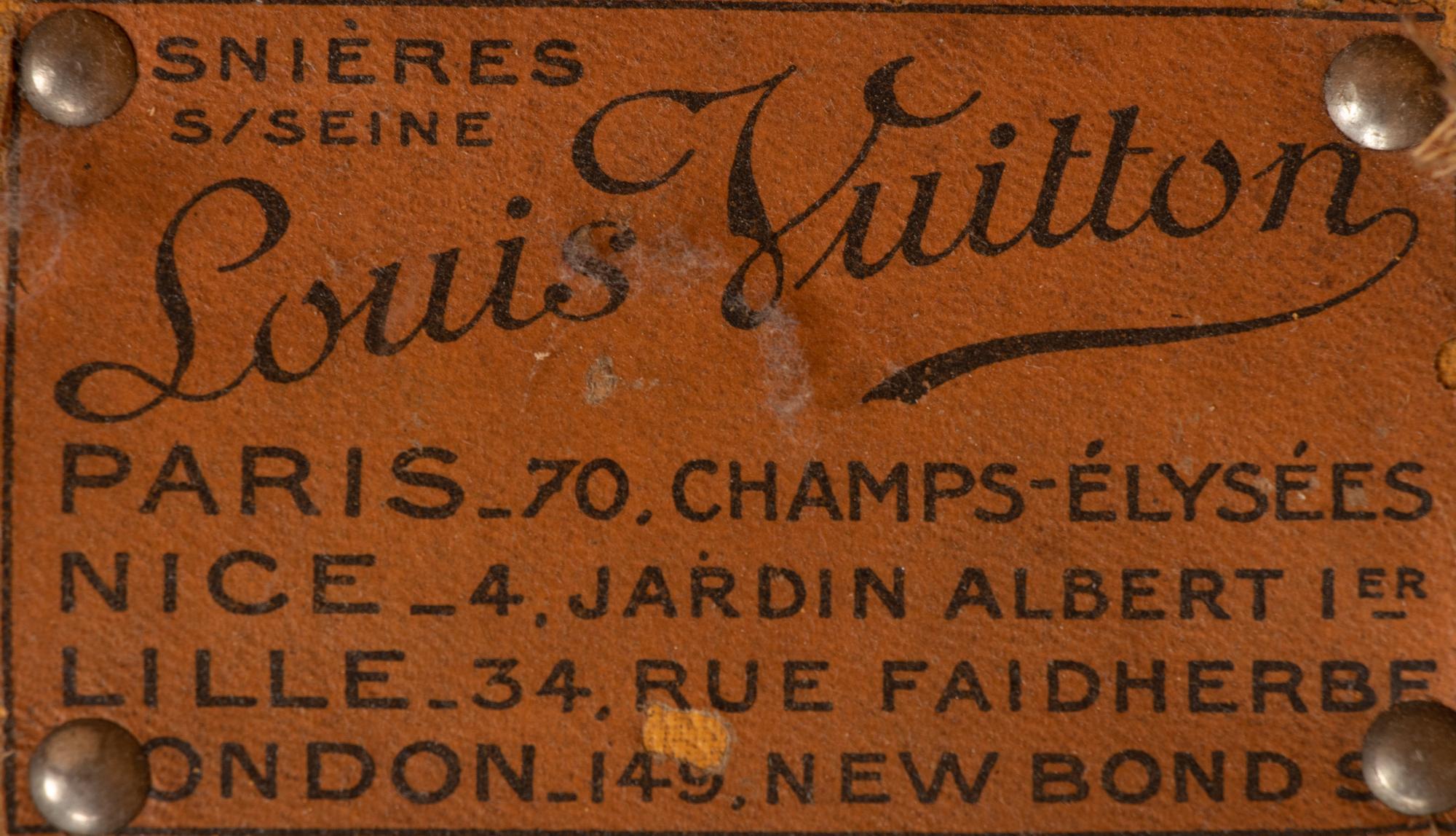 Louis Vuitton Malle-Armoire Steamer Wardrobe Trunk, Early 20th Century