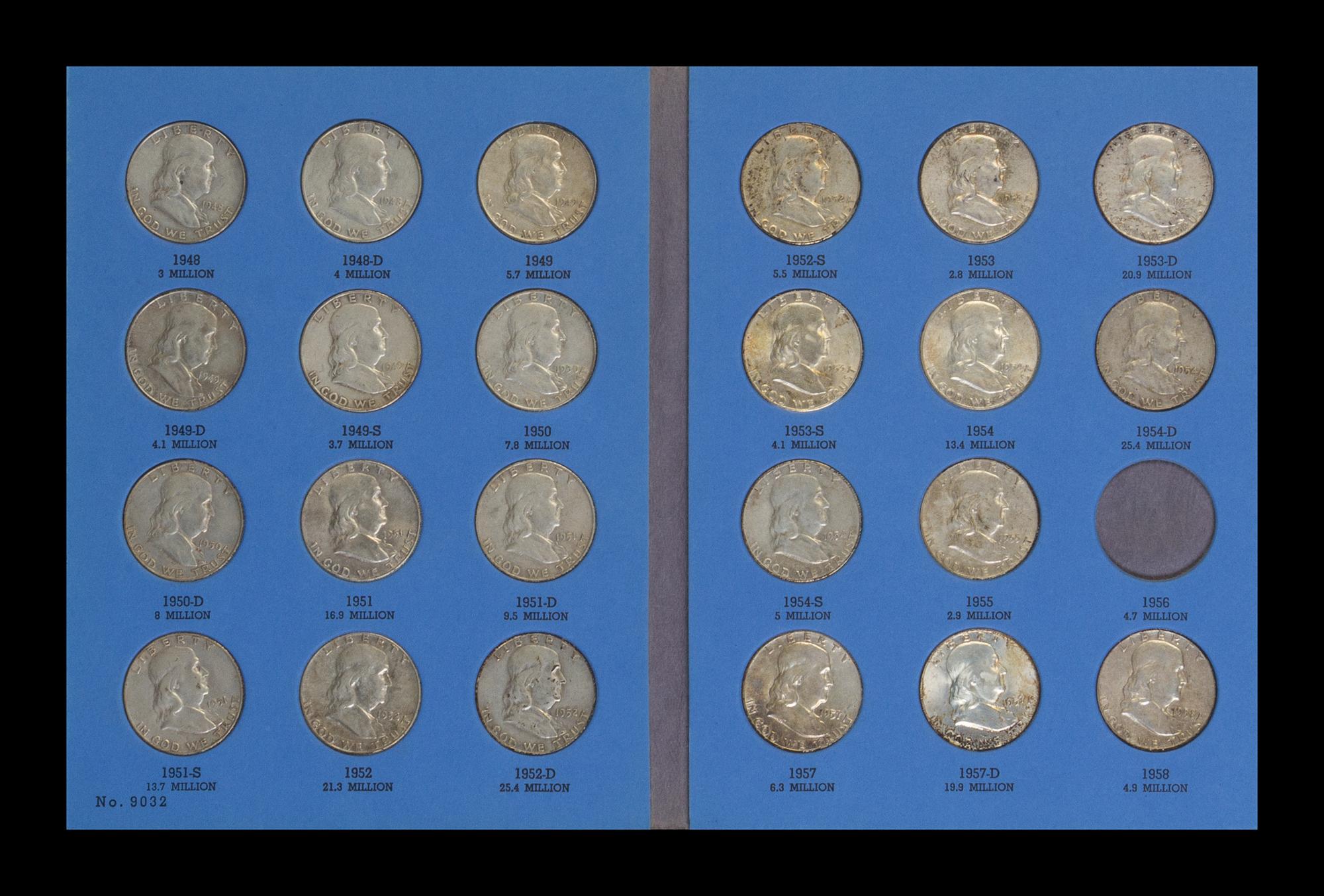 A Benjamin Franklin Half-Dollar Collectors Blue Book