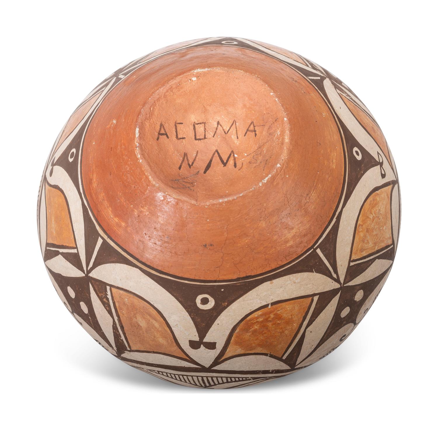 Acoma Polychrome Pottery