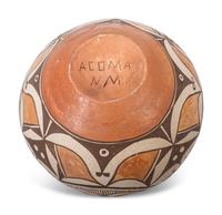 Acoma Polychrome Pottery