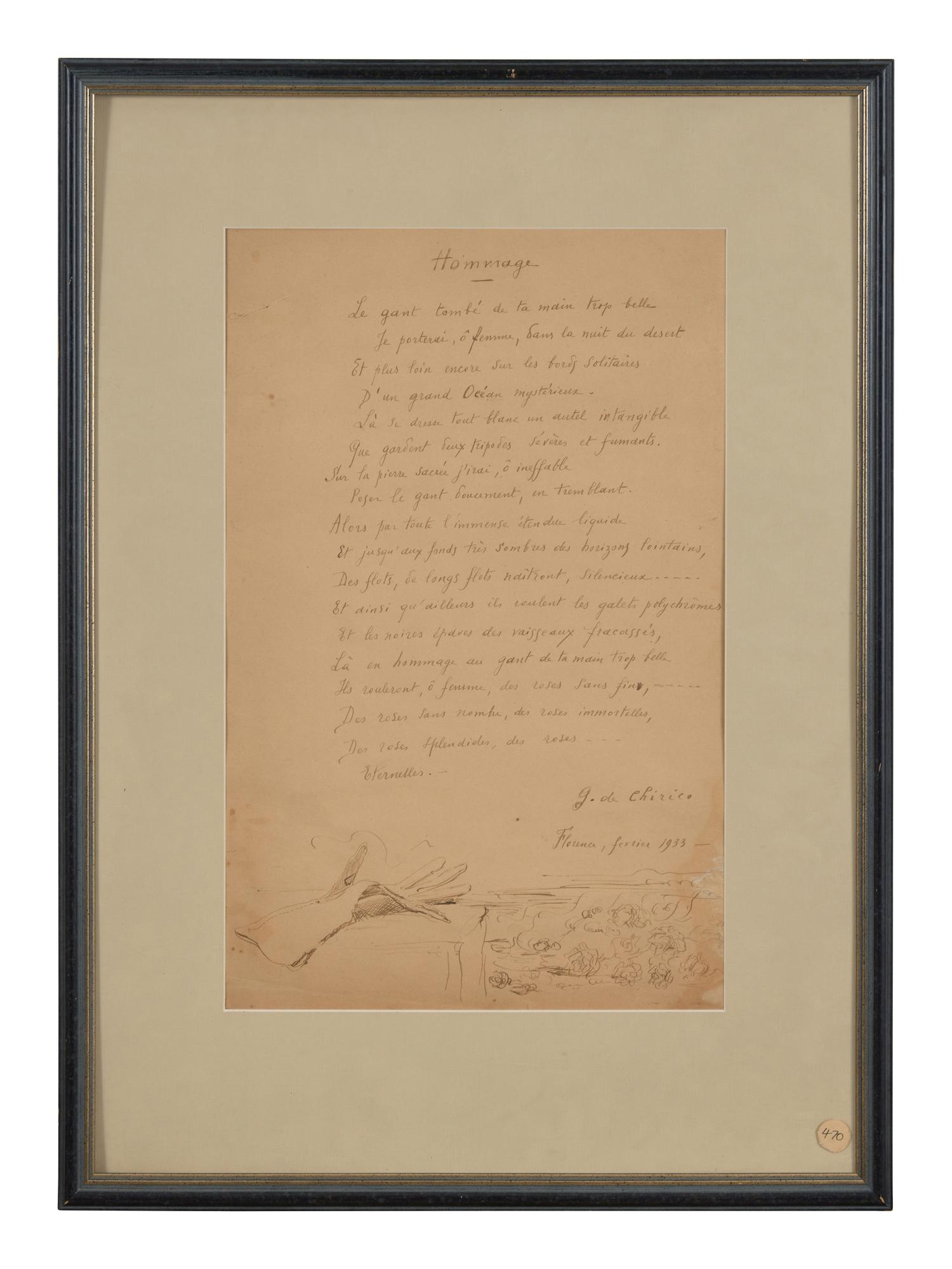 Hommage (A Poem), 1933