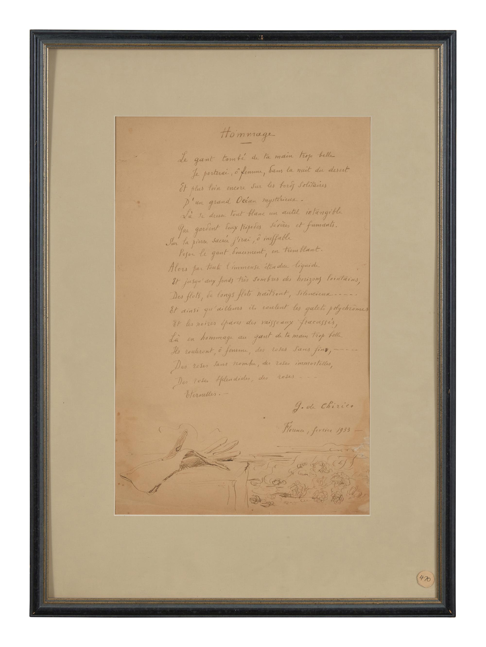 Hommage (A Poem), 1933