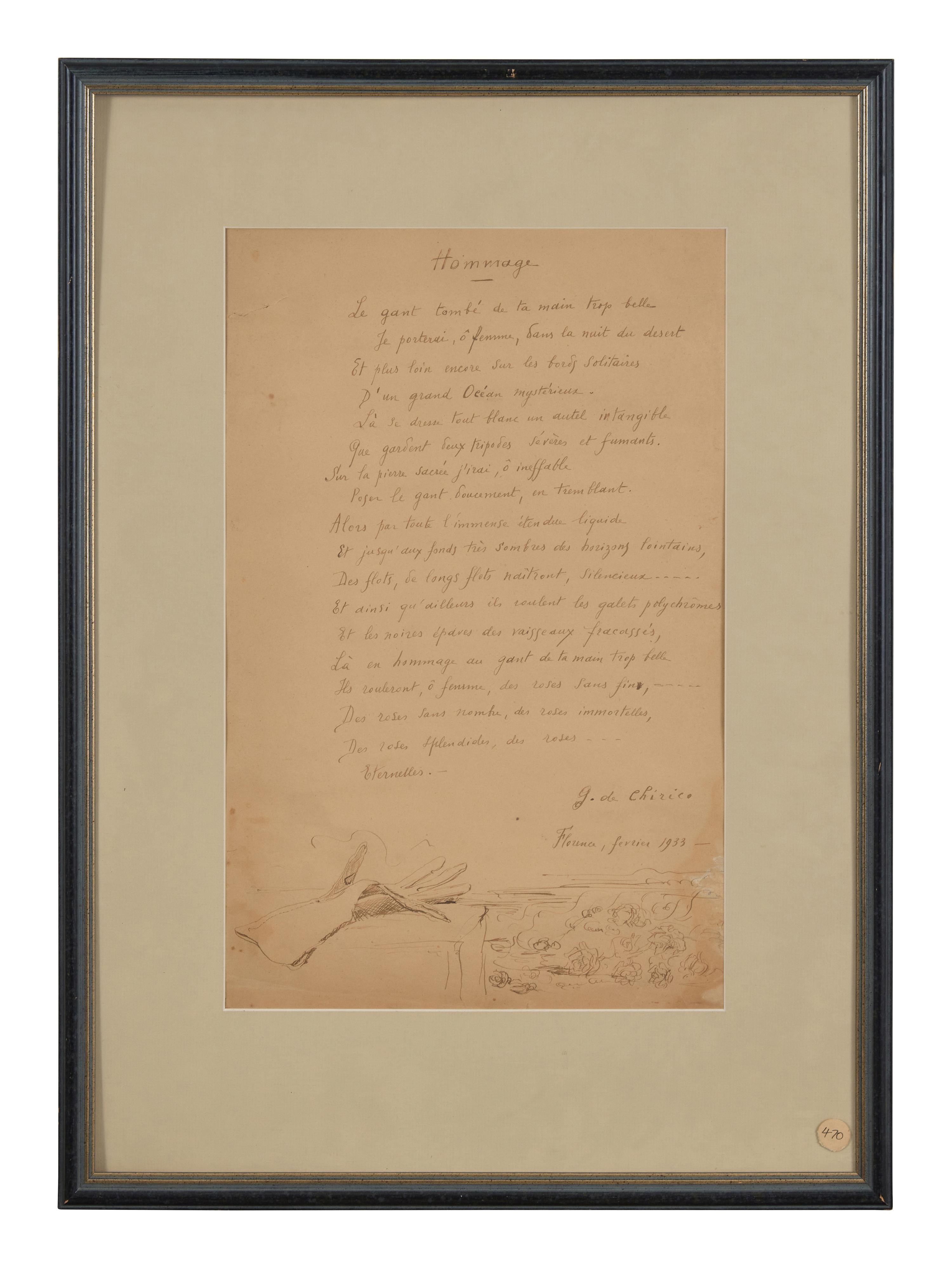 Hommage (A Poem), 1933
