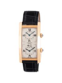 CARTIER, REF. 2768 18K ROSE GOLD 'TANK CINTREE' WATCH
