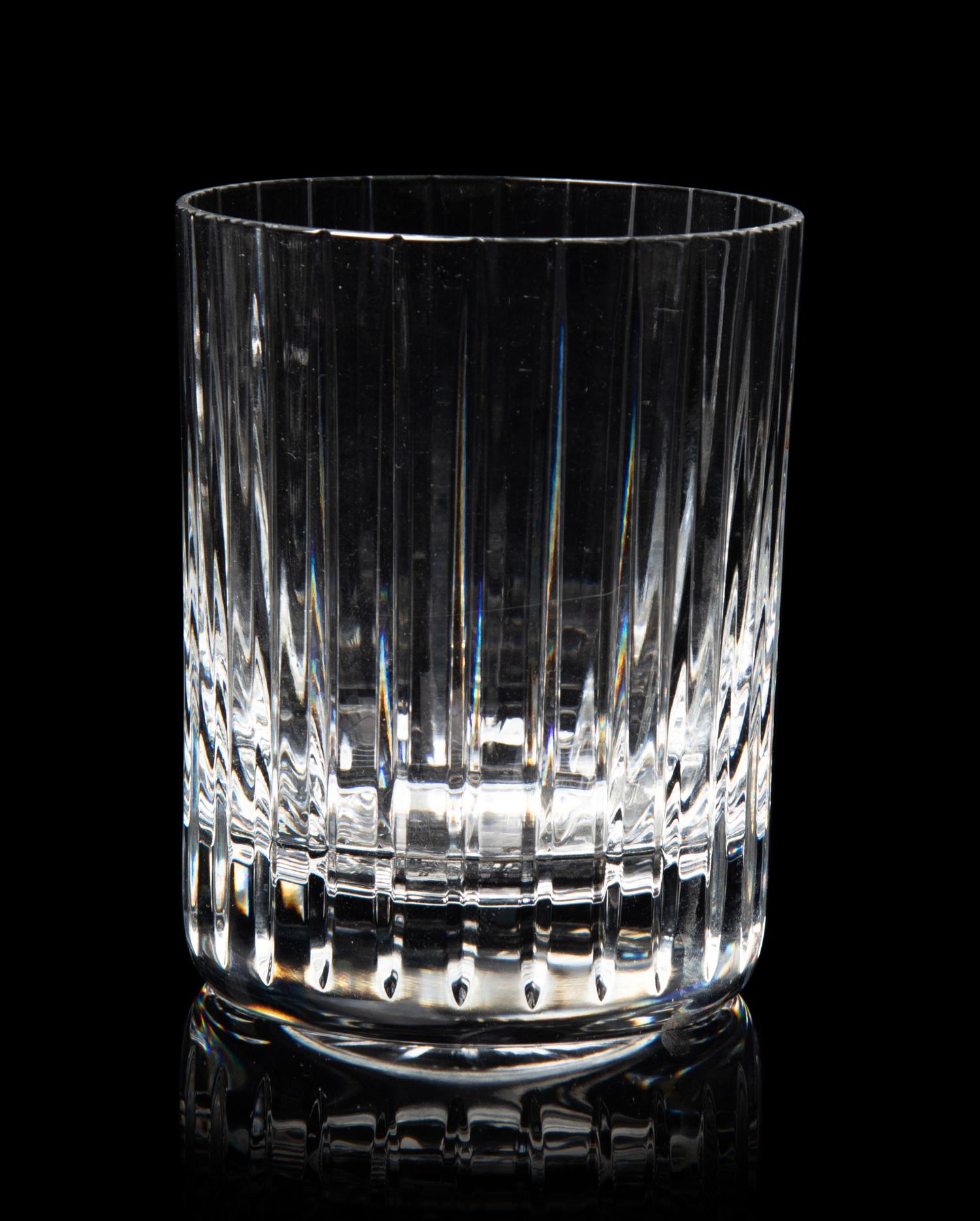 A Set of Fourteen Baccarat Harmonie Double Old Fashioned Glasses