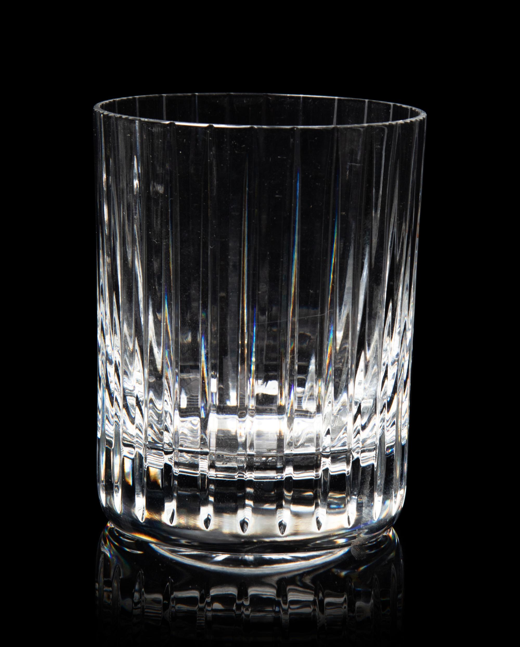 A Set of Fourteen Baccarat Harmonie Double Old Fashioned Glasses