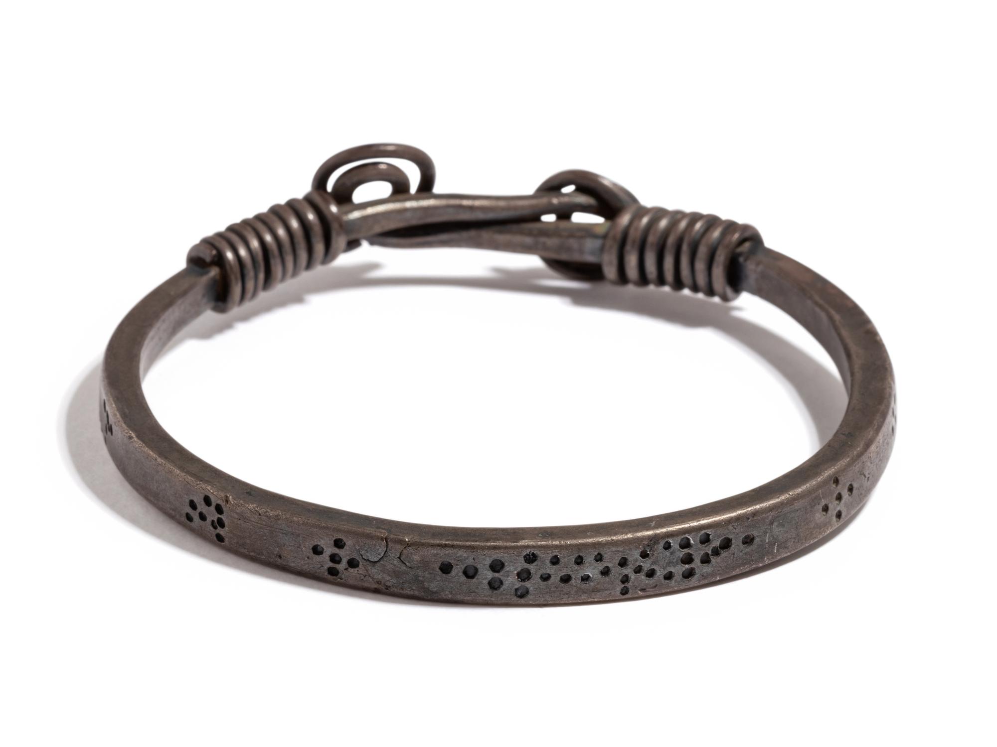 A Roman Silver Bracelet