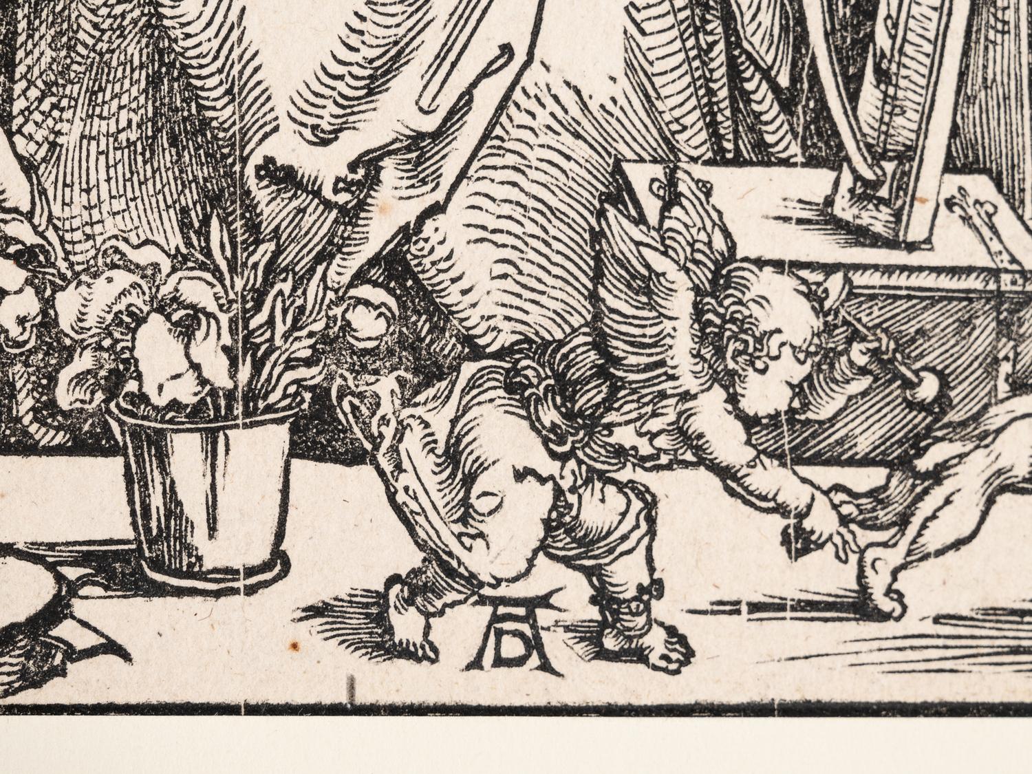 A group of five prints from The Life of the Virgin