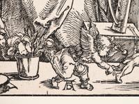 A group of five prints from The Life of the Virgin