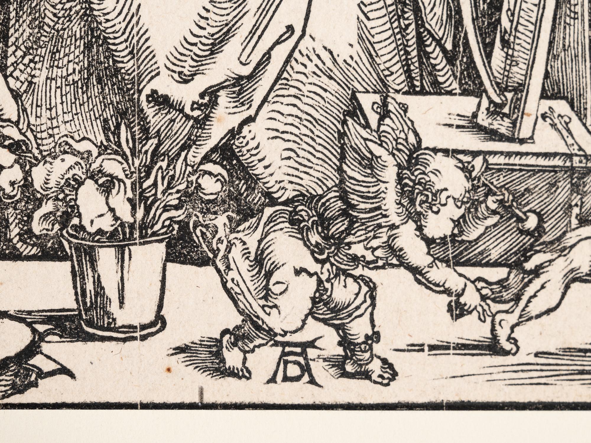 A group of five prints from The Life of the Virgin