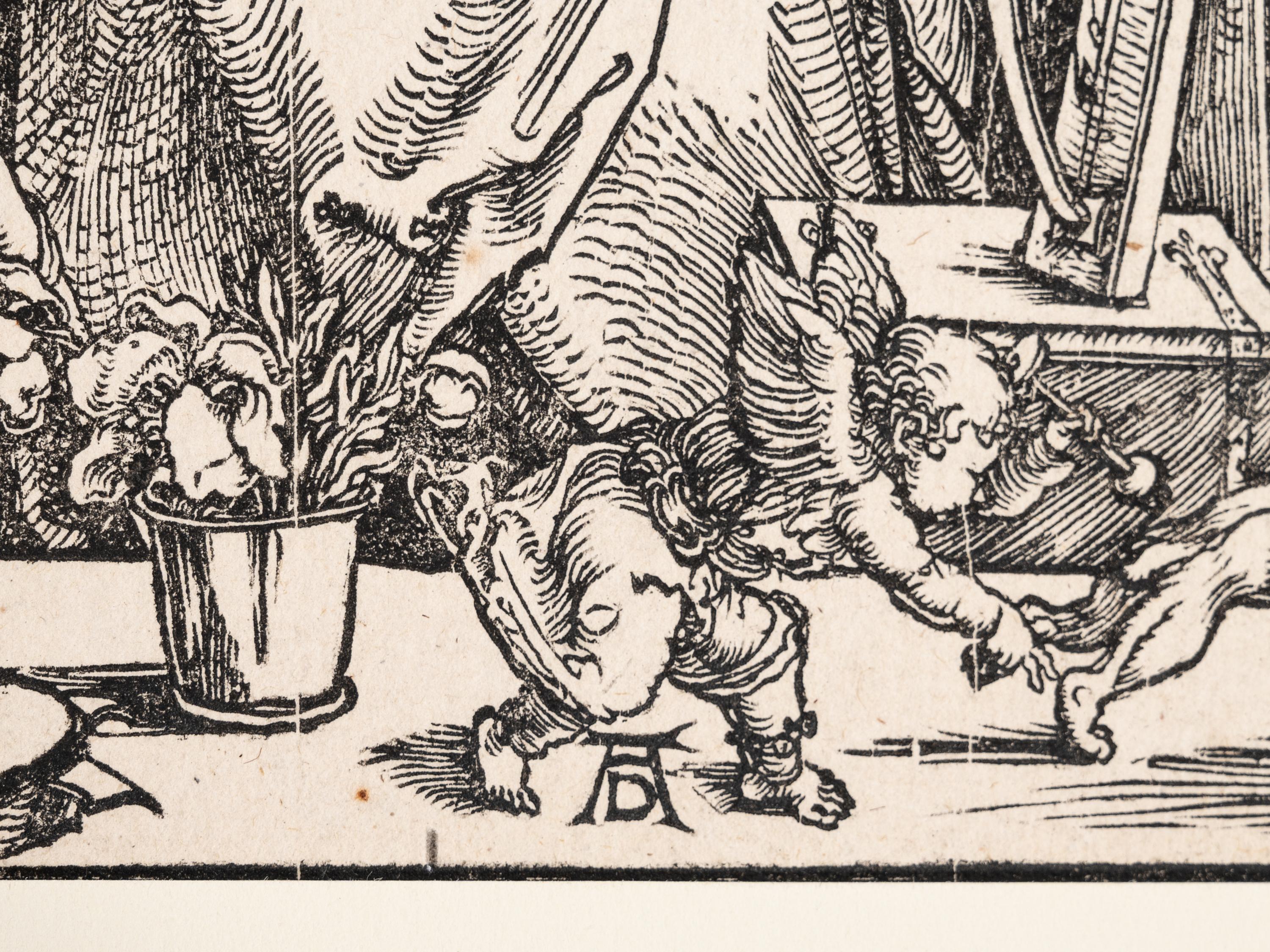 A group of five prints from The Life of the Virgin