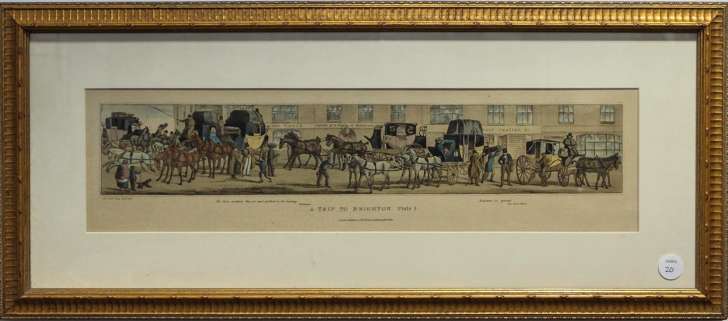 John Dean Paul, (British, 1775-1852), Trip to Brighton