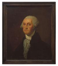 American School 19th Century, After Gilbert Stuart (1755-1828), A Portrait of George Washington (1732-1799)