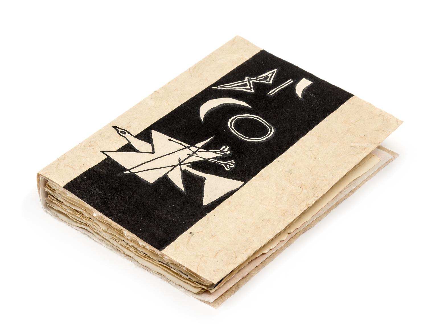 BRAQUE, Georges (1882-1963). Août. Paris: Louis Broder, 1958.