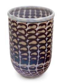 Two Steven Correia Studio Glass Vases