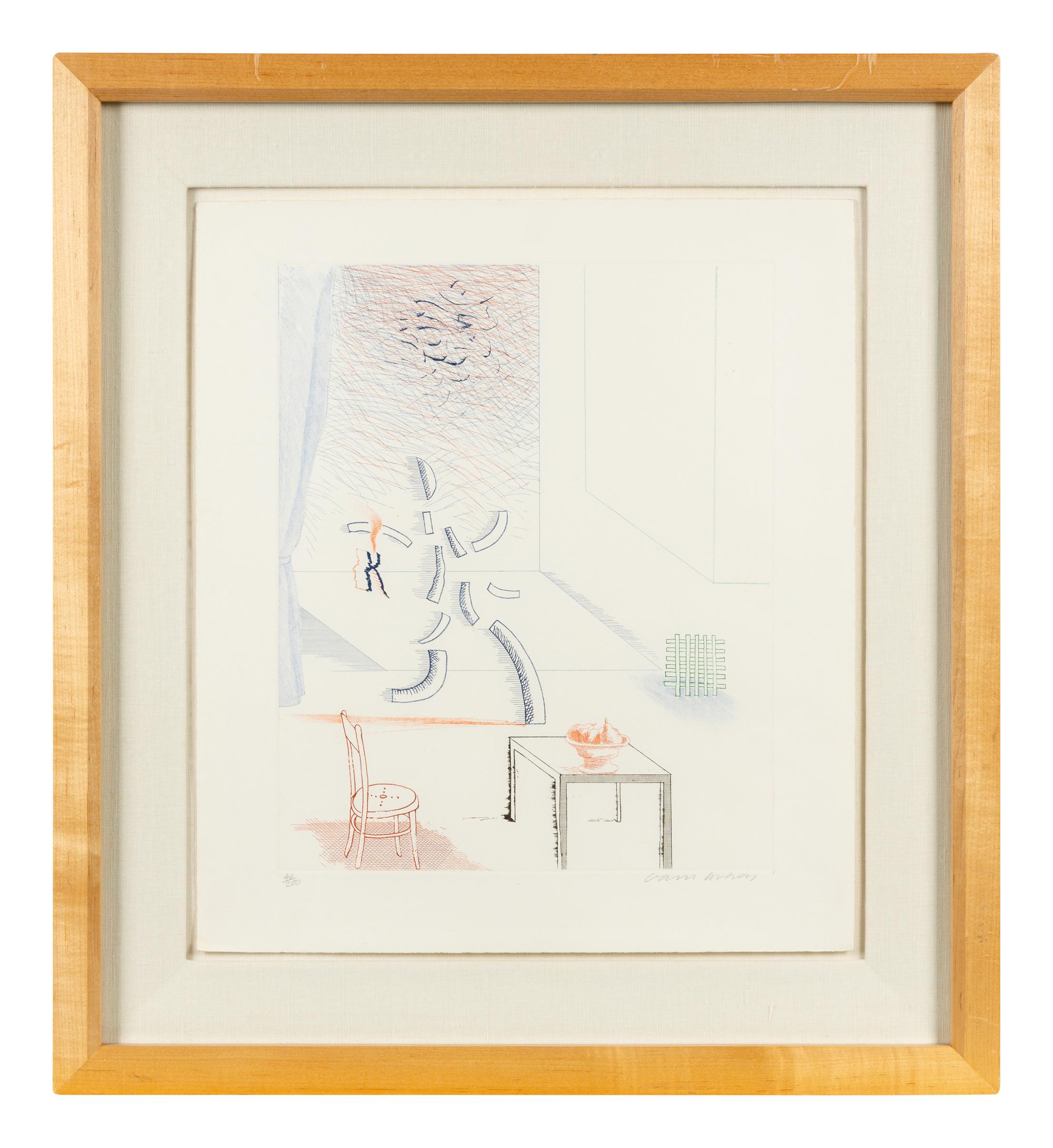 Tick It, Tock It, Turn It True (Plate 15 from The Blue Guitar ), 1976-1977