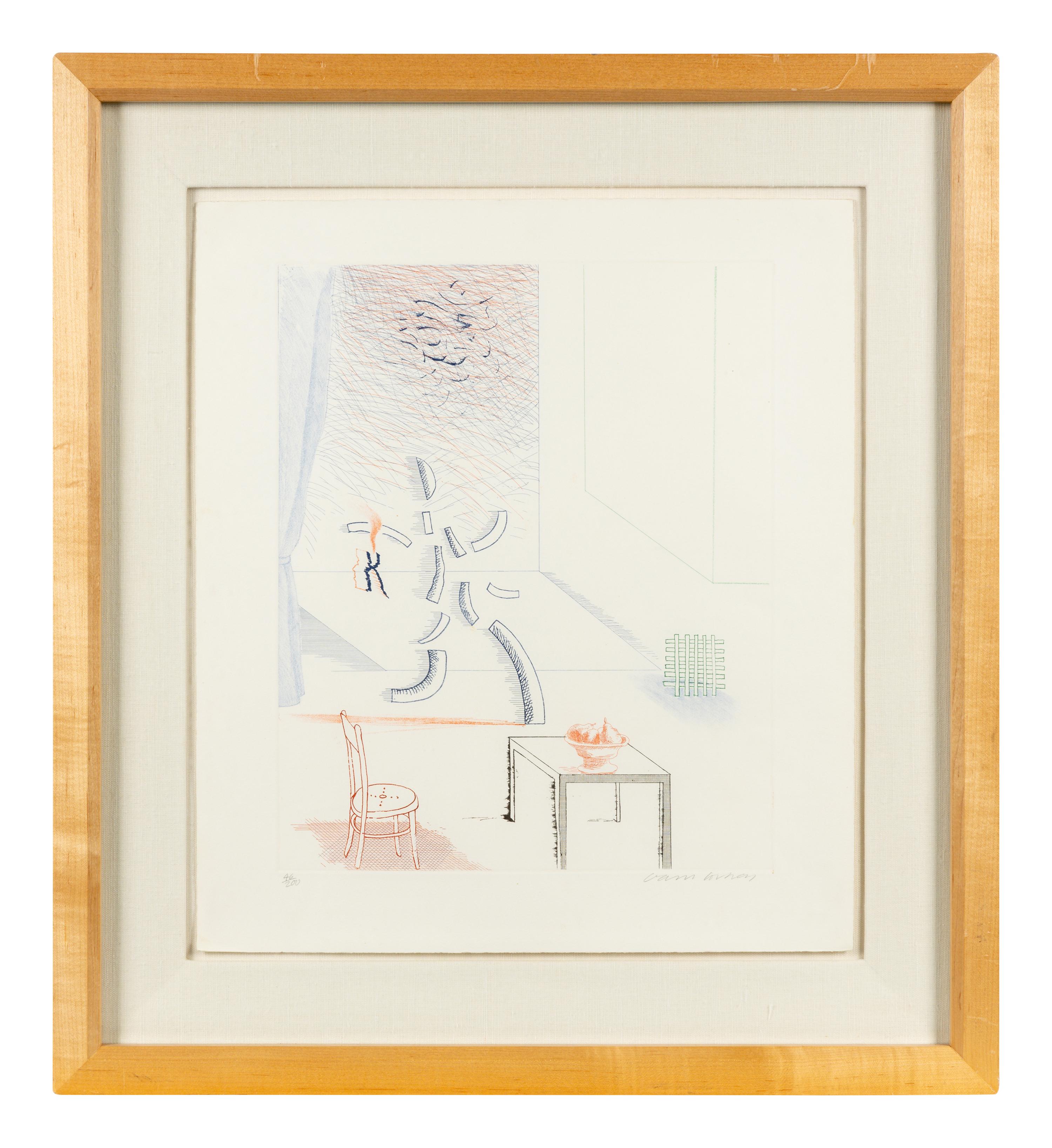 Tick It, Tock It, Turn It True (Plate 15 from The Blue Guitar ), 1976-1977
