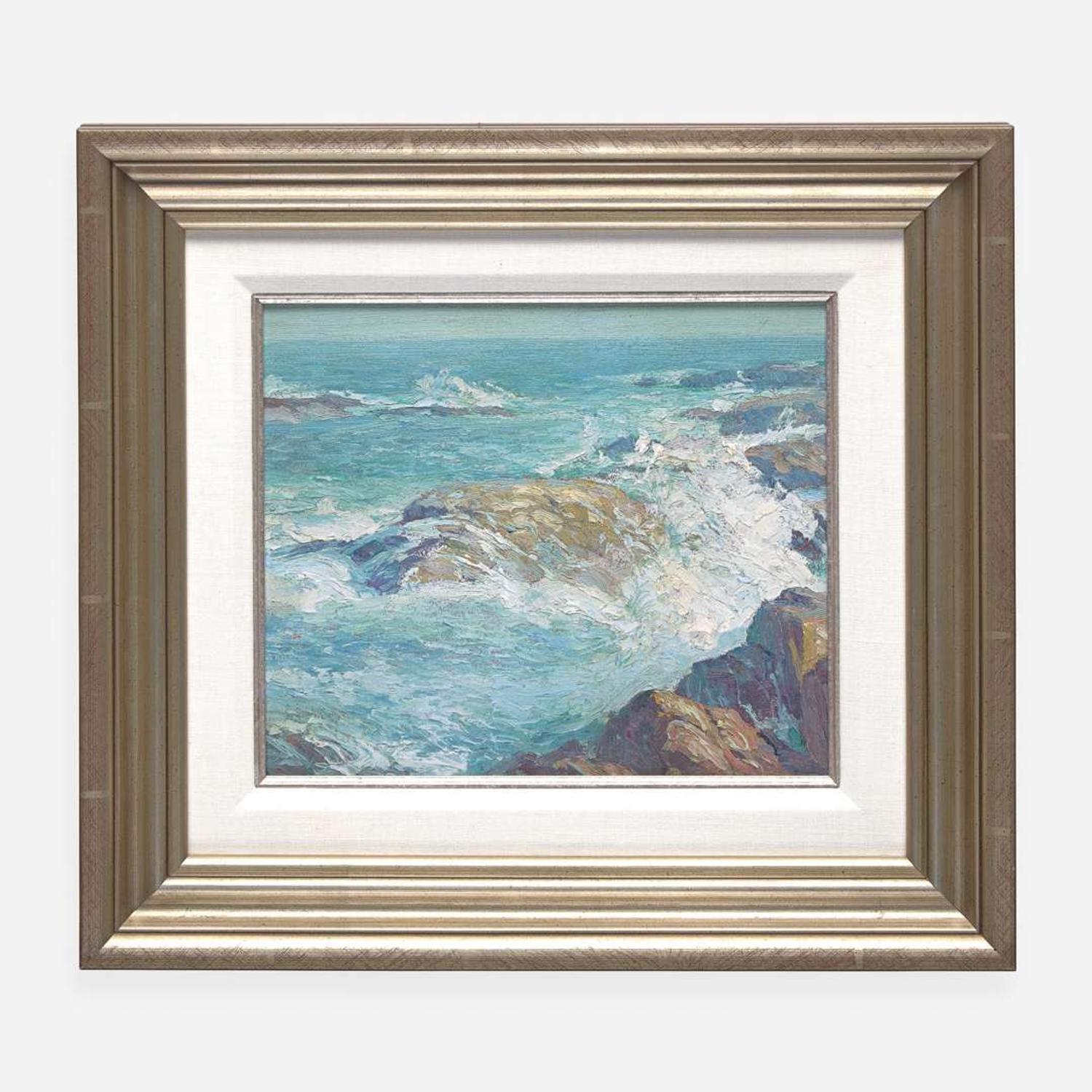 George William Sotter (American, 1879–1953) Rocky Coast
