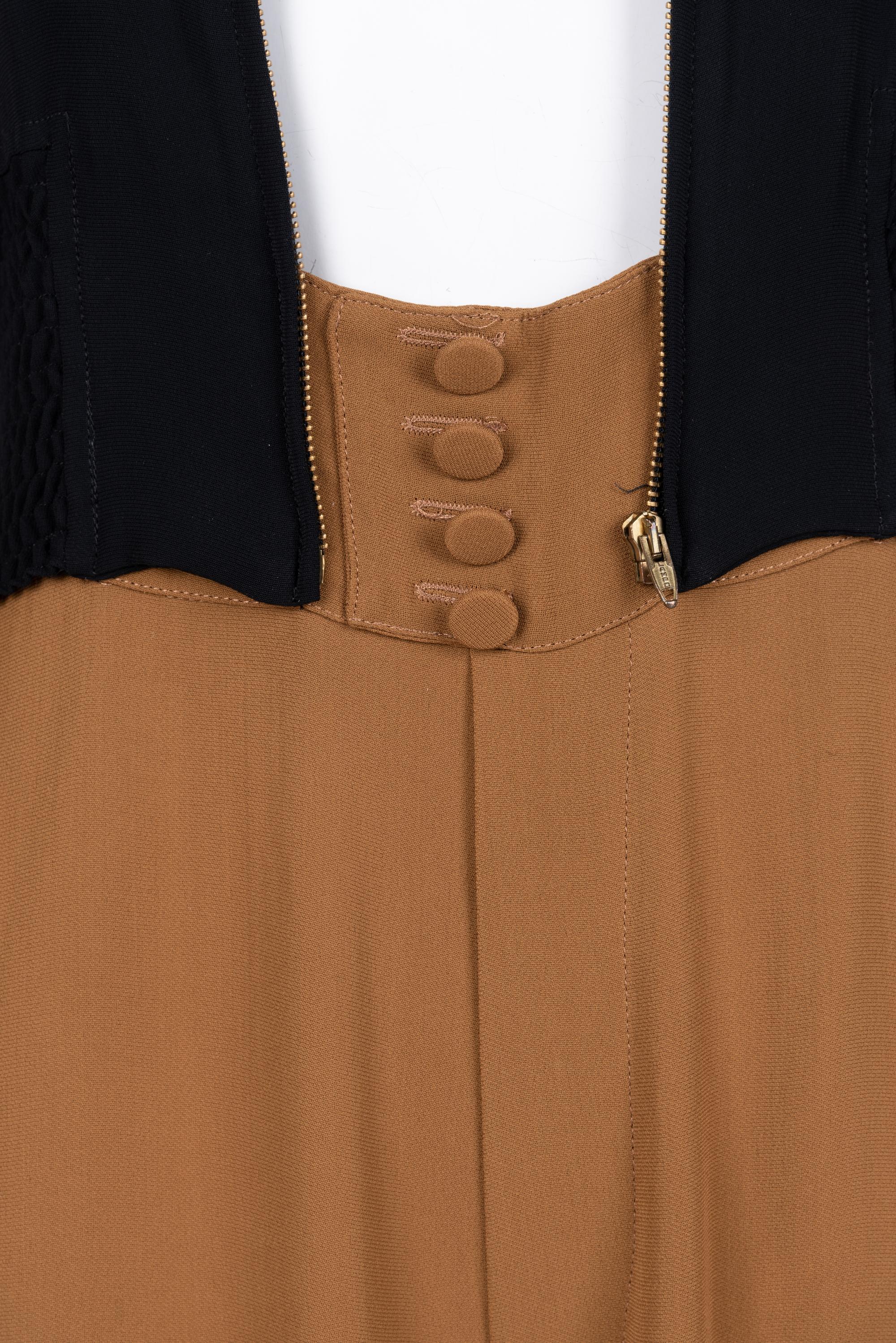 Two Jean Paul Gaultier Items: One Jumpsuit and One Dress, 1990-2000s