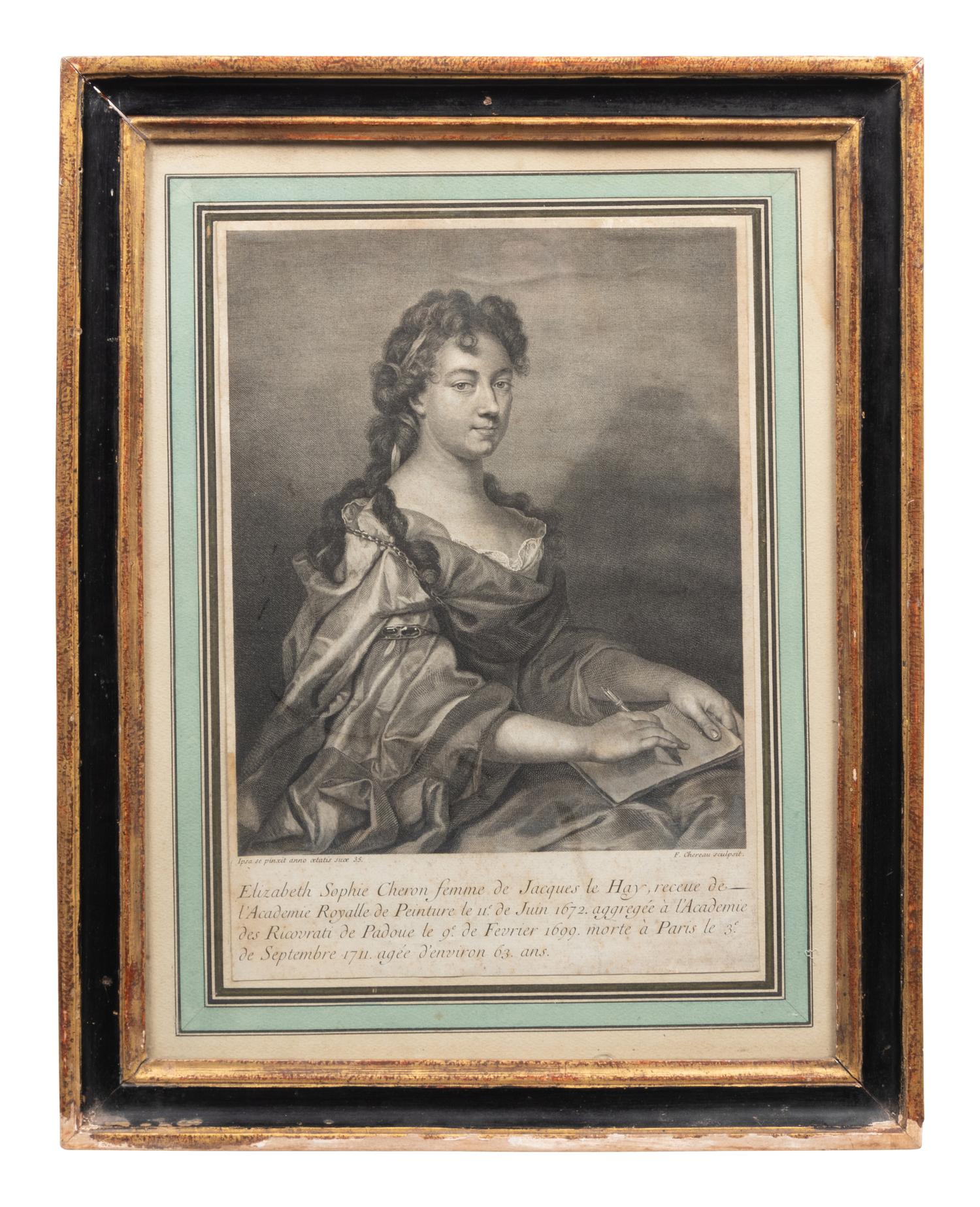 Francois Chereau (French, 1680-1729)