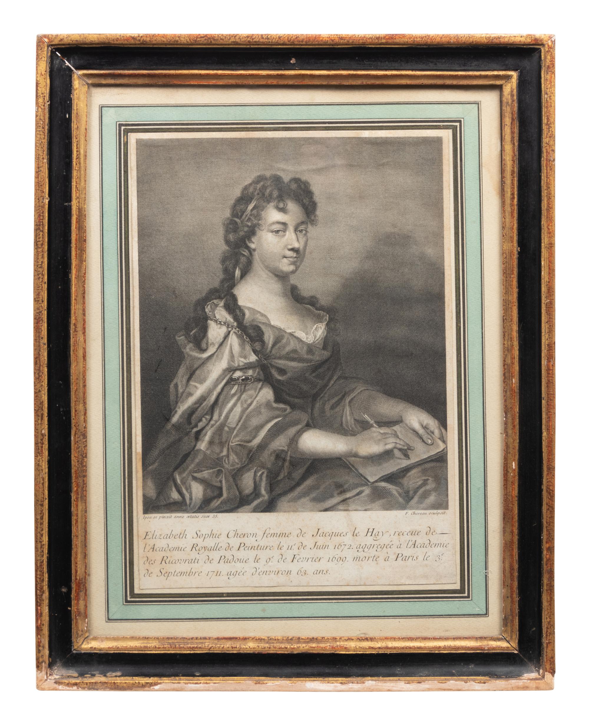 Francois Chereau (French, 1680-1729)