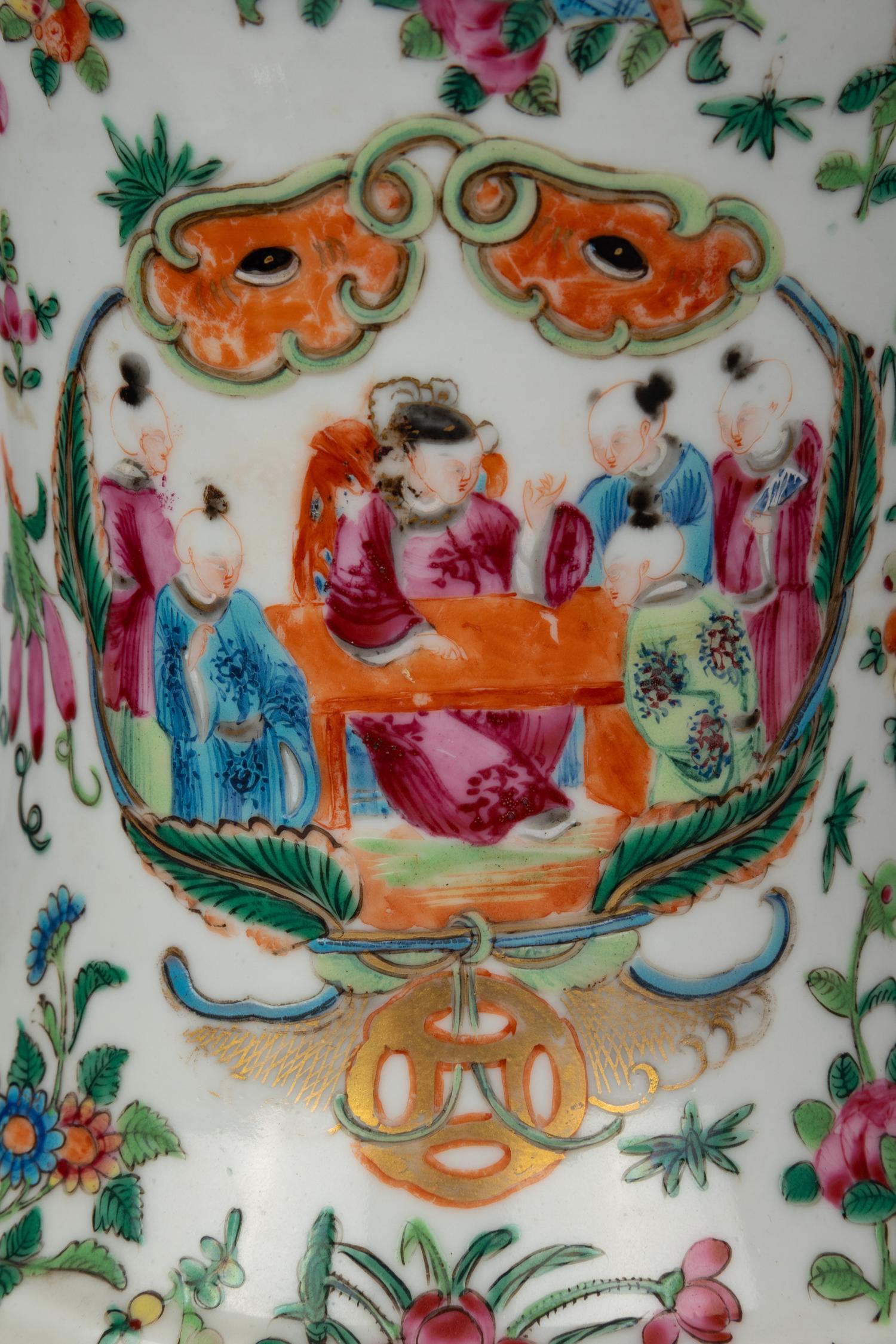 A Large Chinese Export Porcelain Vase