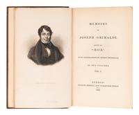 DICKENS, Charles (1812-1870). Pictures From Italy . London: Bradbury & Evans for the Author, 1846.
