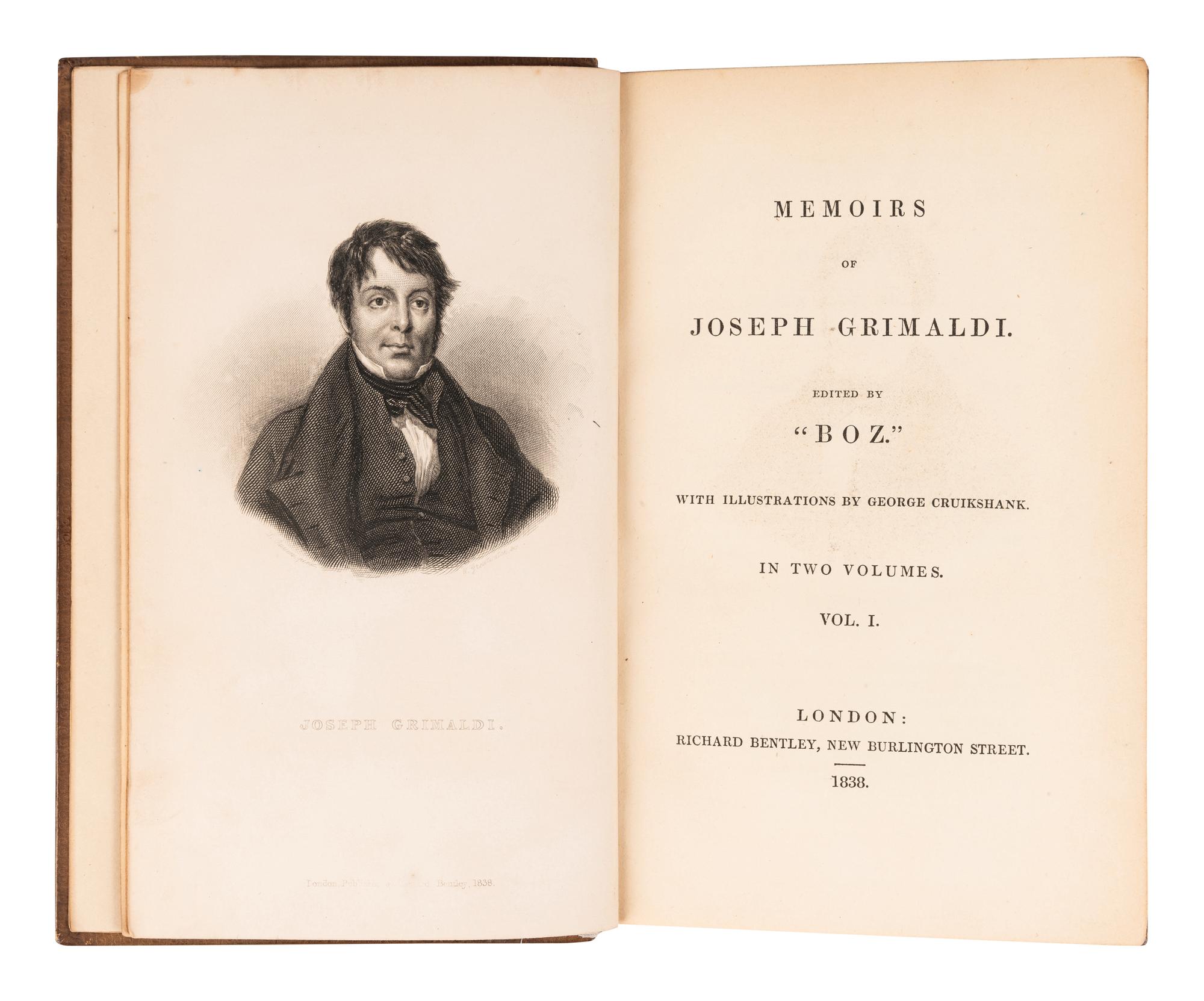 DICKENS, Charles (1812-1870). Pictures From Italy . London: Bradbury & Evans for the Author, 1846.