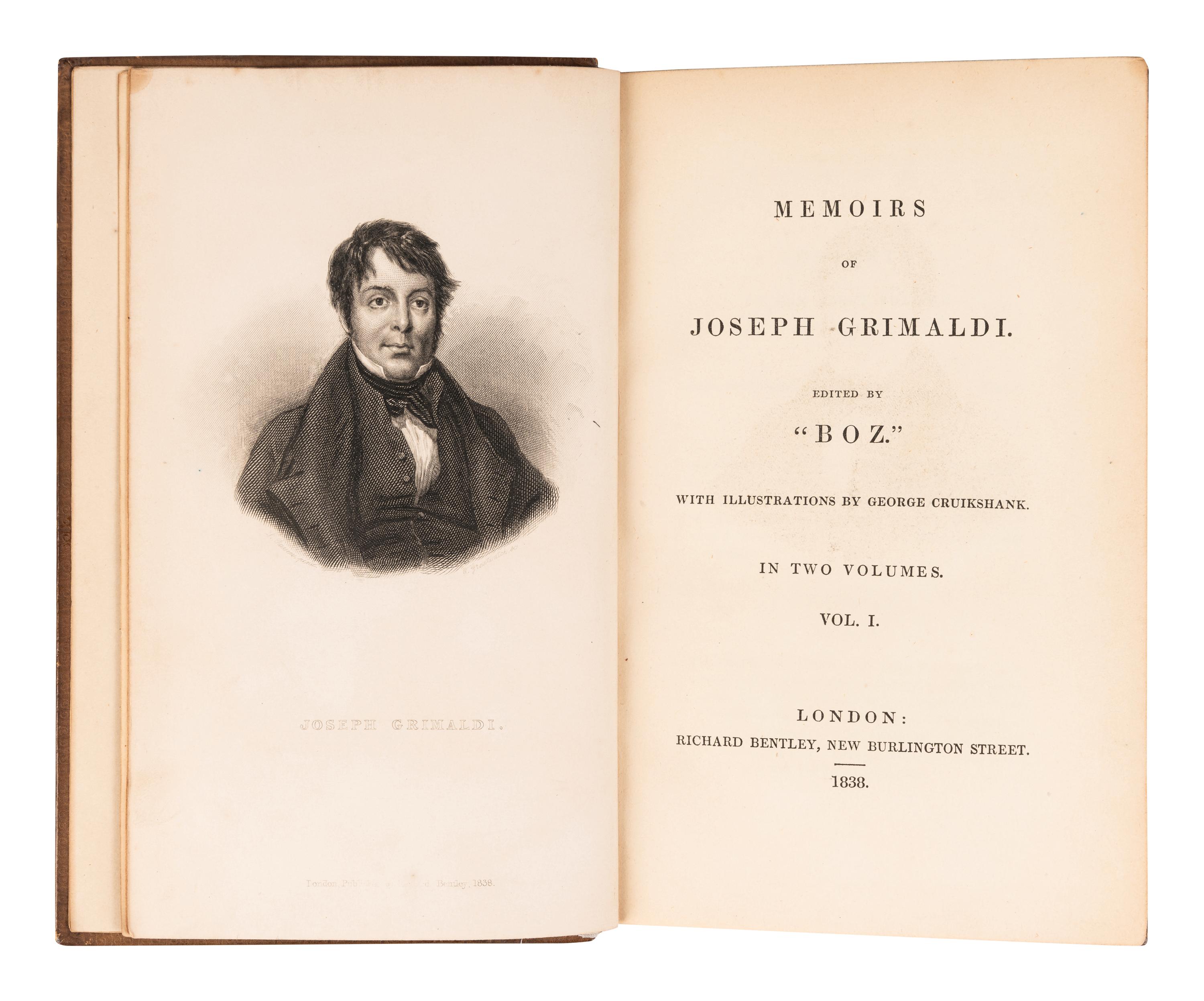 DICKENS, Charles (1812-1870). Pictures From Italy . London: Bradbury & Evans for the Author, 1846.
