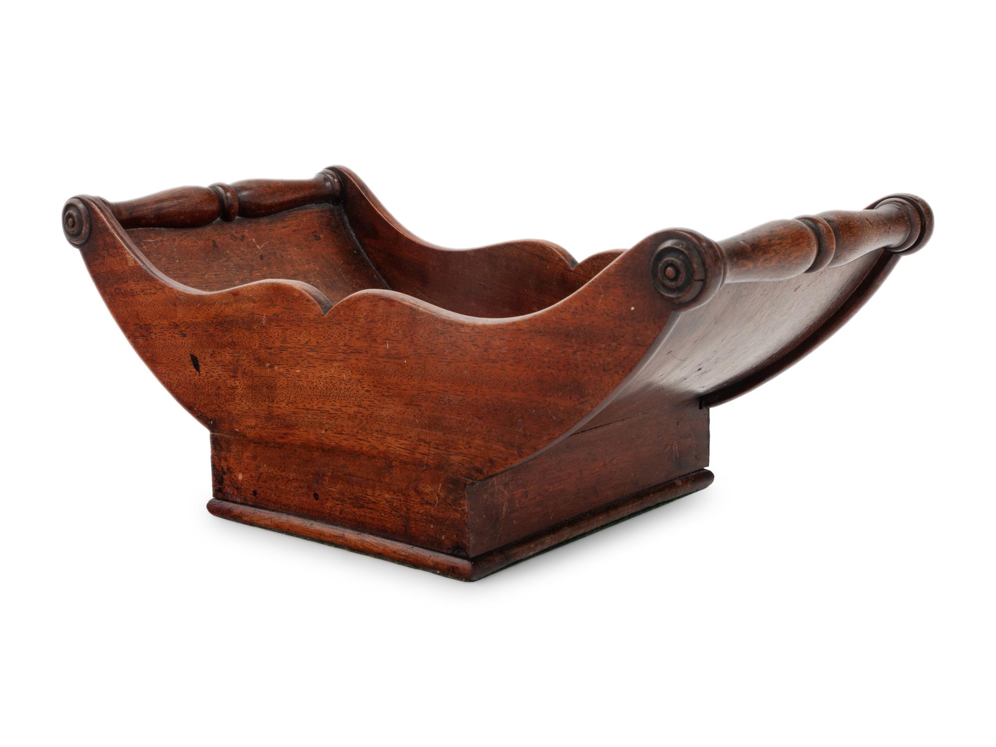 A George III Mahogany Cheese Wheel Stand