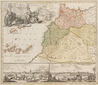 HOMANN, Johann Chrisoph (1703-1730). Statuum Marocca Norum, Regnorum Nempe Fessani, Maroccani, Tafiletani et Segelomessani... Nuremberg, 1728.