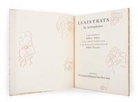 (LEC; PICASSO, PABLO) ARISTOPHANES. Lysistrata. New York, 1934. Limited. Signed.