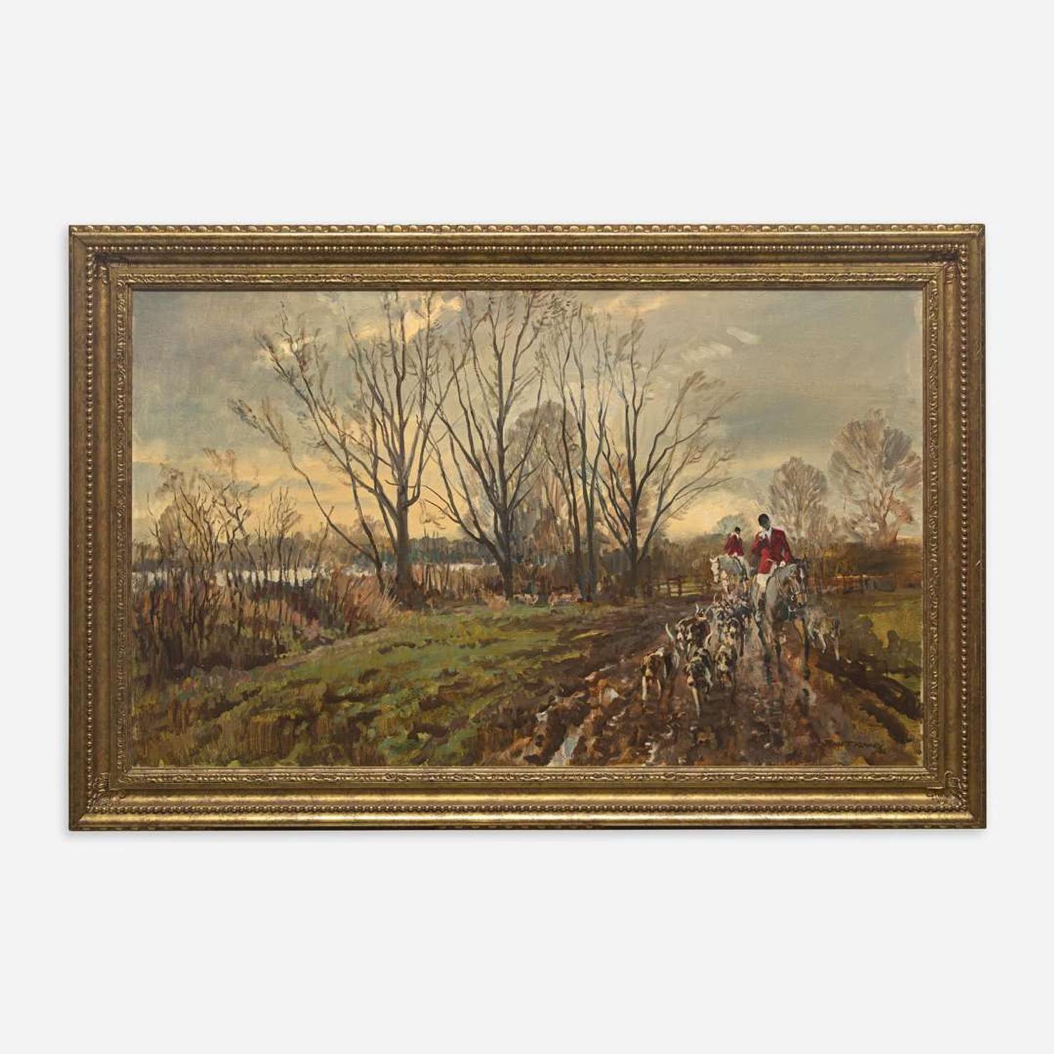 John Theodore Eardley Kenney (British, 1911–1972) After the Hunt
